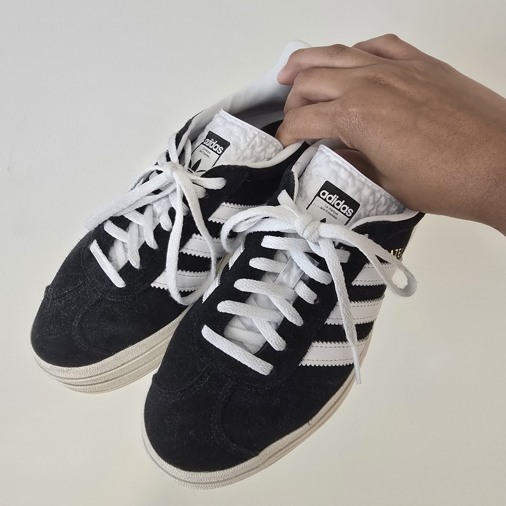 Adidas Black and White Sneakers